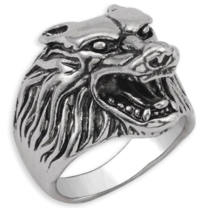 Bague Loup Garou Passion Loup